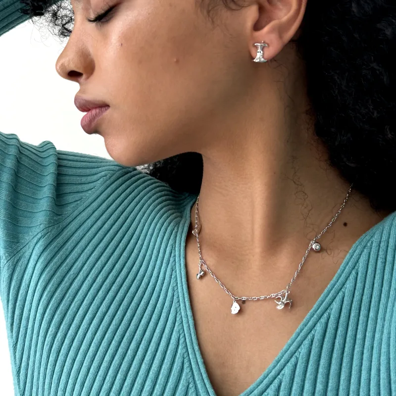ALFIR Family 925 Sterling Silver Thick Gold Plated Necklaces Unisex-2