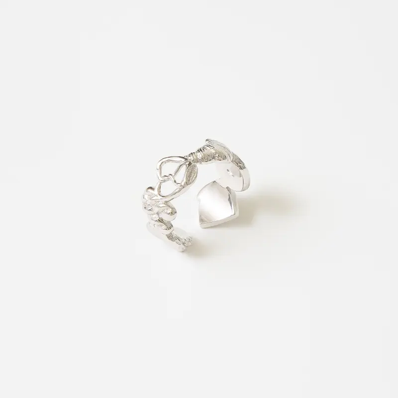 ALFIR 925 Sterling Silver Gold Plated Rings Unisex-5