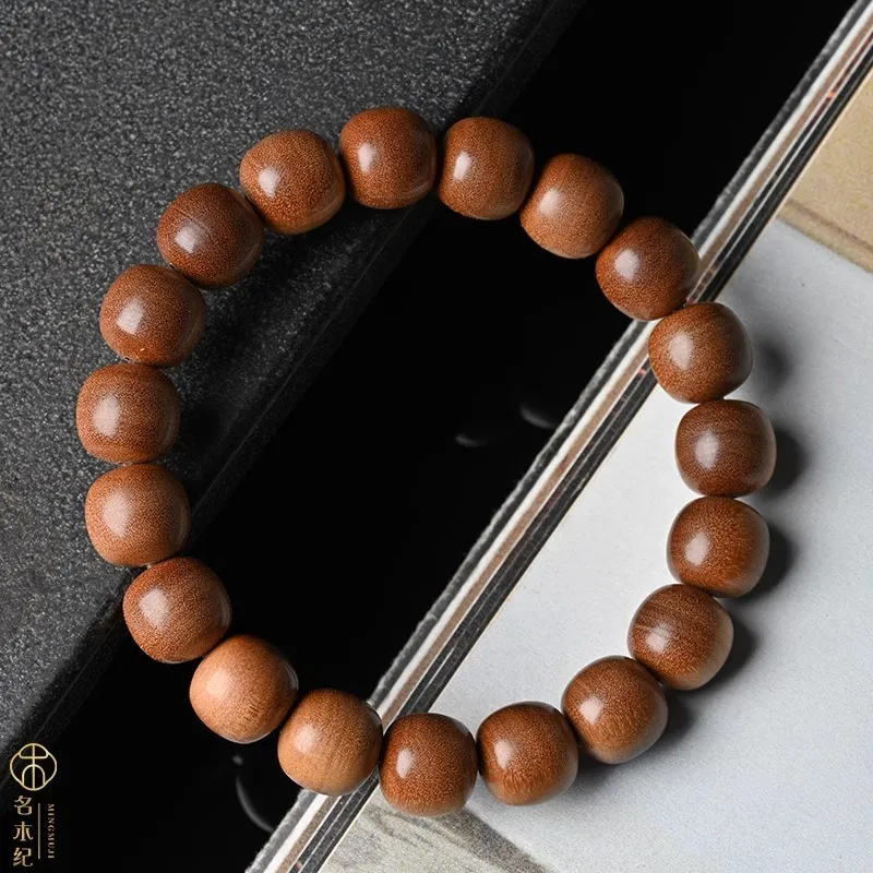 YIZHILIN Black Flesh Old Sandalwood Bracelets Unisex-2