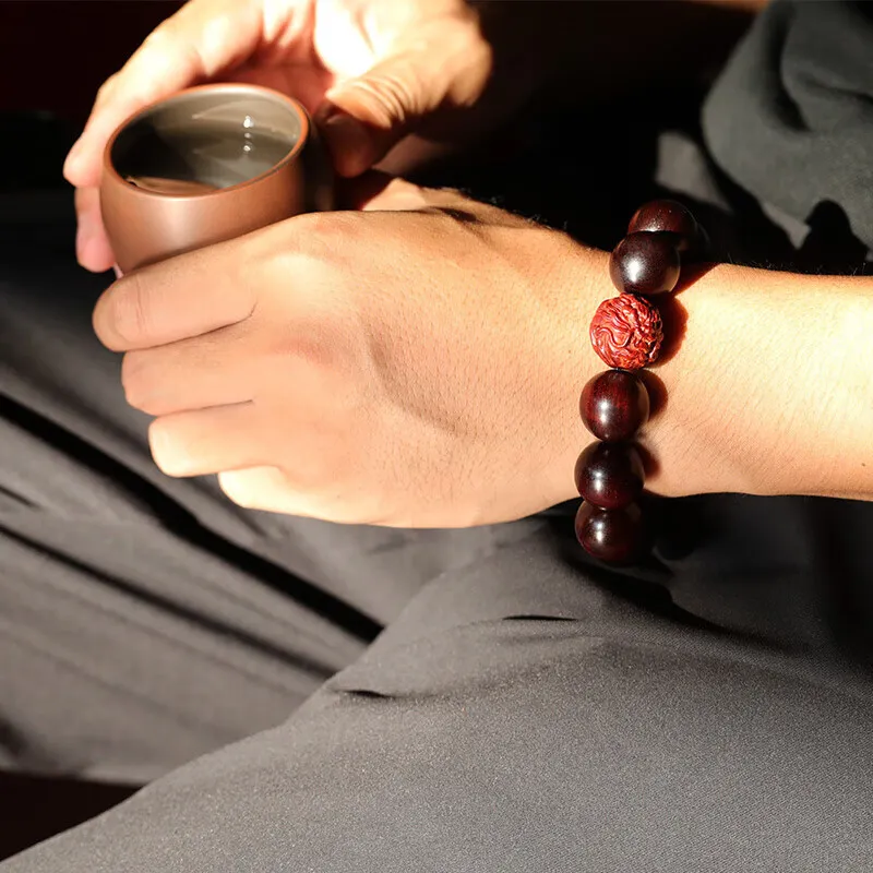 YIZHILIN Rosewood Bracelets Unisex-6