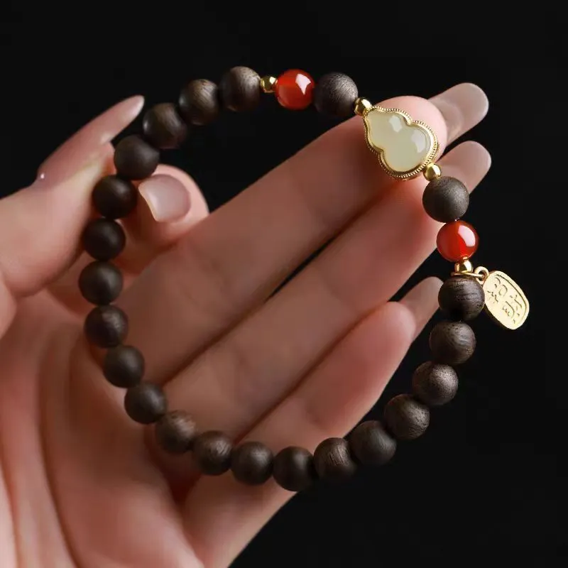 YIZHILIN Fragrance Agarwood Bracelets Unisex-2