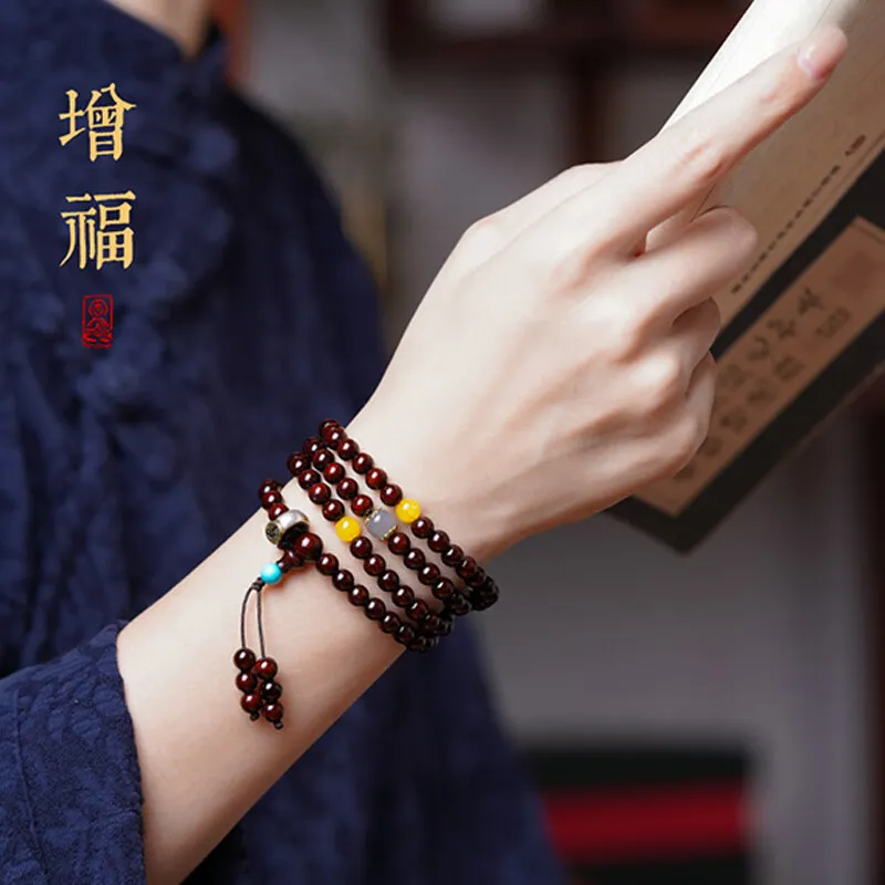 YIZHILIN Rosewood Bracelets Unisex-4