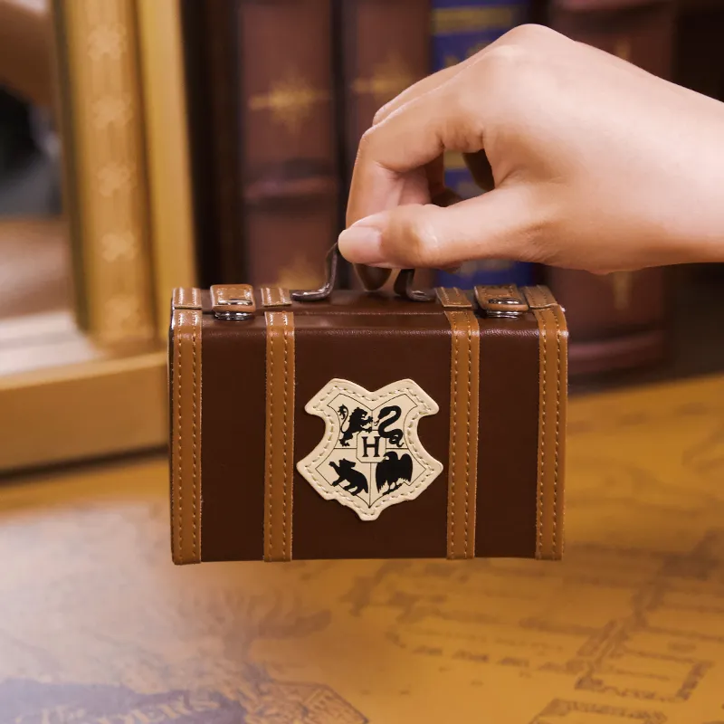 HARRY POTTER Harry Potter, Collaboration PU Card Holder Unisex Dark Brown-1