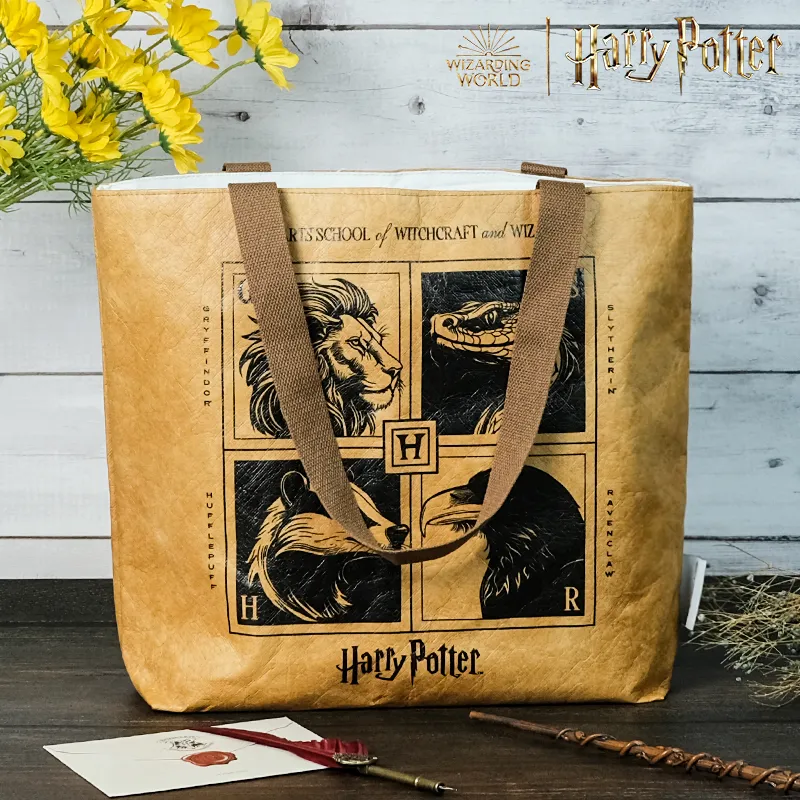 HARRY POTTER DuPont Paper Tote Bag, Shoulder Bag Unisex Multicolor-3