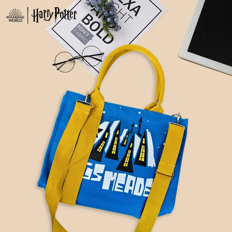 HARRY POTTER Canvas Tote Bag, Shopping Bag, Handbag Regular Women's Multicolor-5