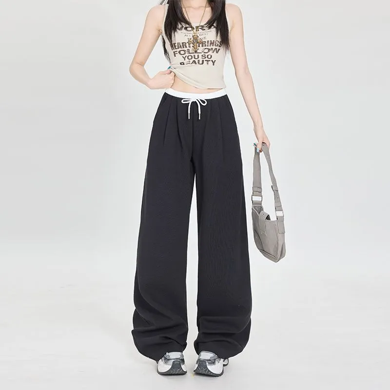 YINLEI Cargo Pants Women's Black-4