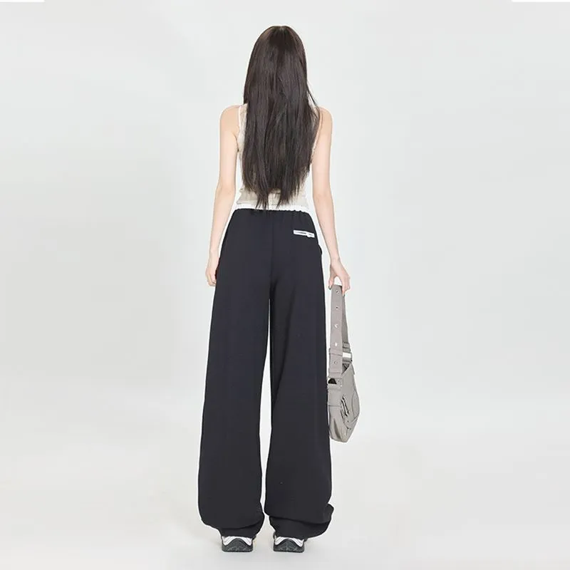 YINLEI Cargo Pants Women's Black-1