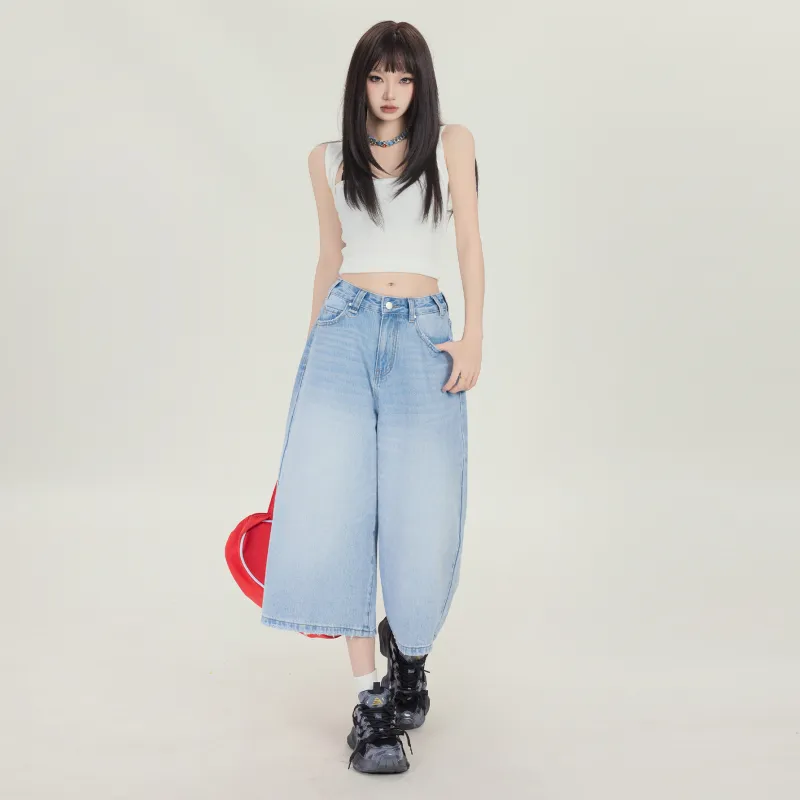 YINLEI Denim Shorts Women's-7