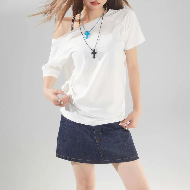 YINLEI T Shirts Women's-2