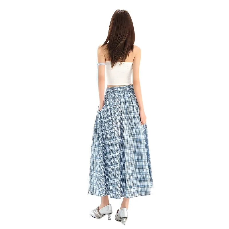 YINLEI Casual Long Skirt Women's-0