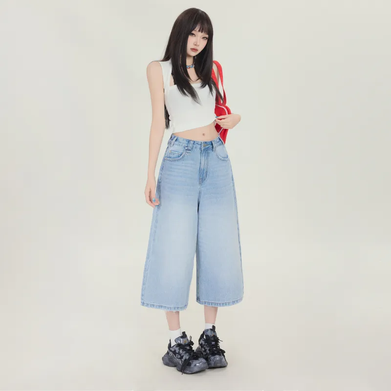 YINLEI Denim Shorts Women's-8