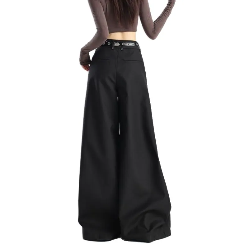 YINLEI Suit Trousers Women's Premium Black-1