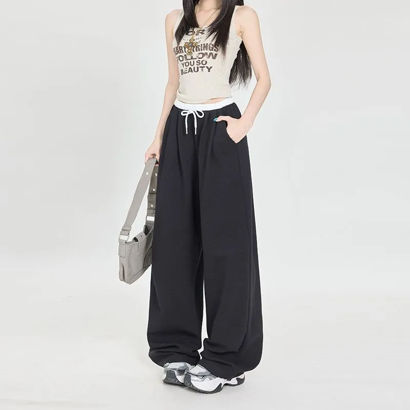 YINLEI Cargo Pants Women's Black-2