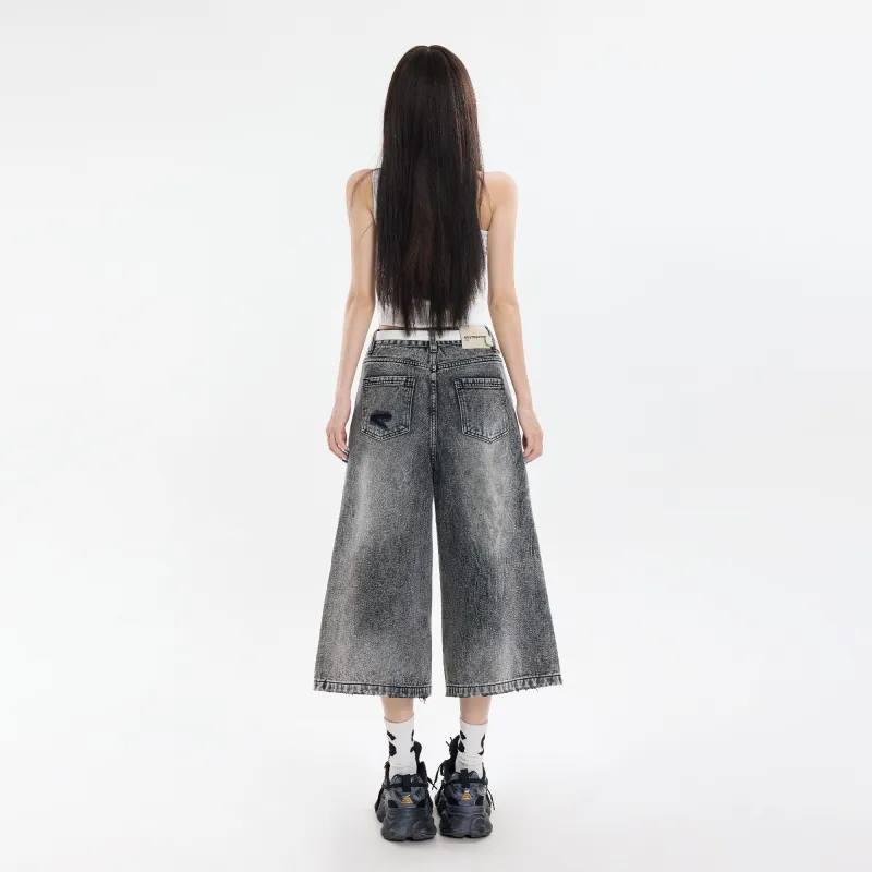 YINLEI Denim Shorts Women's-3