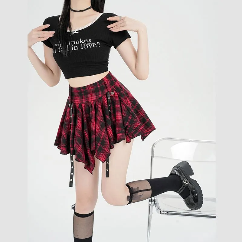 YINLEI Casual Short Skirts Women's-4