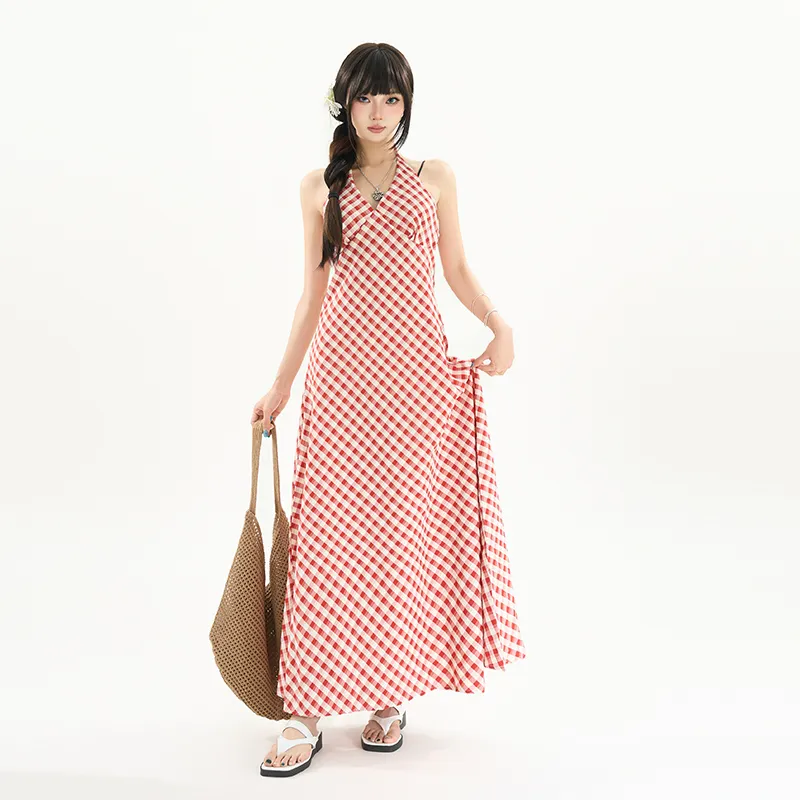 YINLEI Sleeveless Dress Women's-8