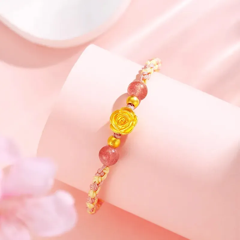 yuanyanghuangjin Gold Bracelet Women's-3