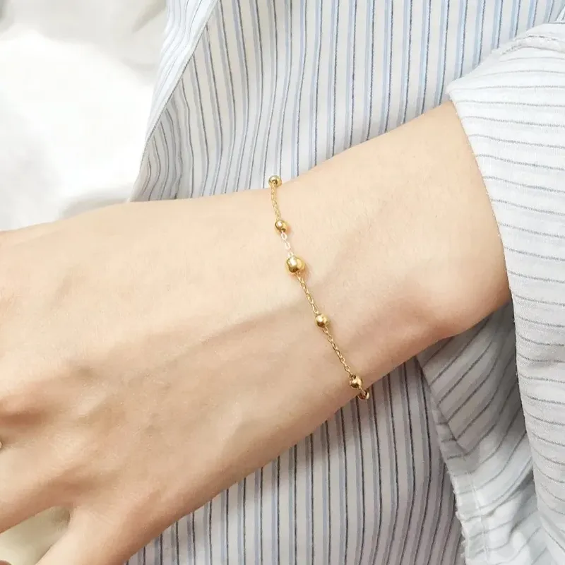 yuanyanghuangjin Gold Bracelet Women's-4