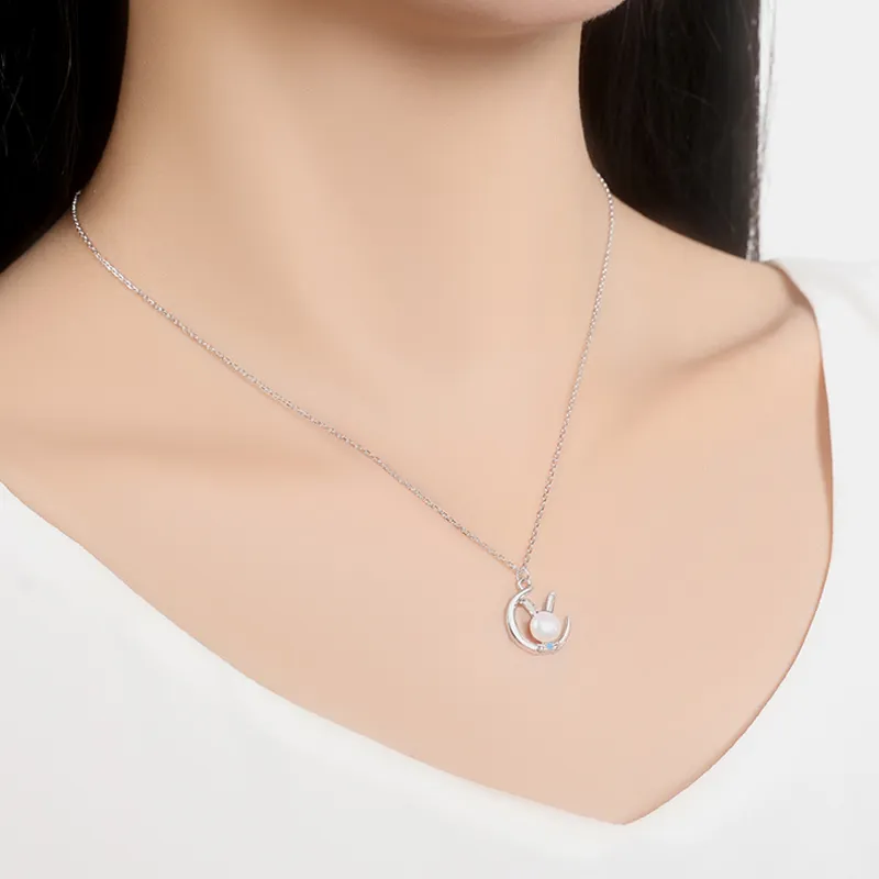 Yuanyanghuangjin Freshwater Pearl Necklaces Women's-2