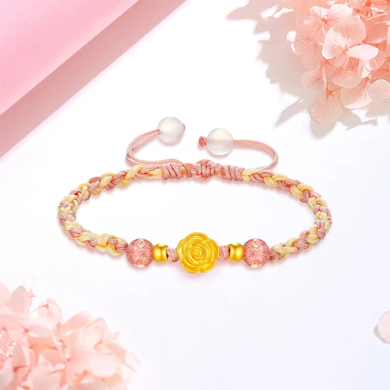 yuanyanghuangjin Gold Bracelet Women's-2