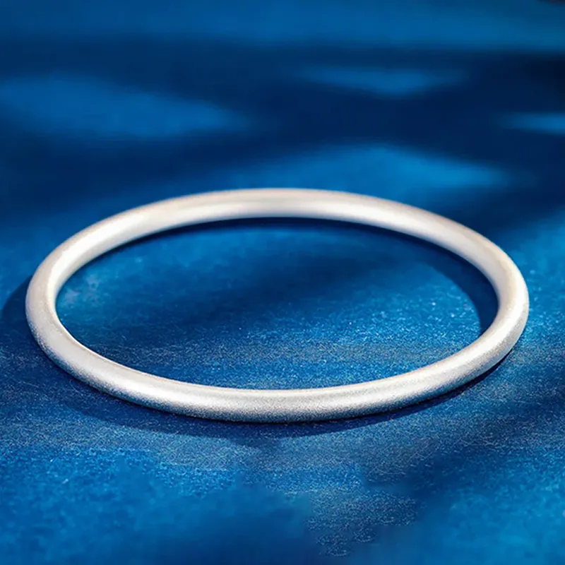 Yuanyanghuangjin 999 Fine Silver Sterling Silver Bracelets Women's-2