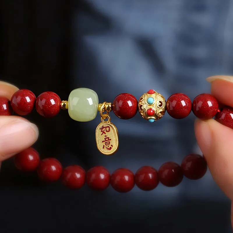 Yuanyanghuangjin Bracelets Unisex-3