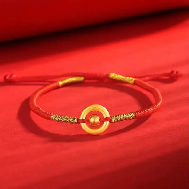 yuanyanghuangjin Gold Bracelet Unisex-2