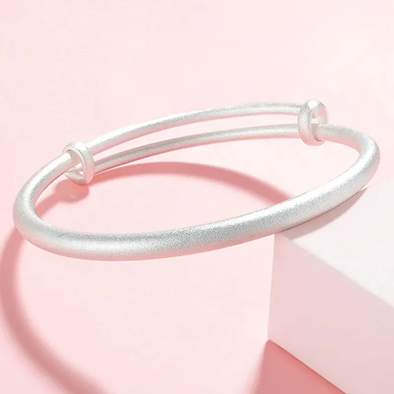 Yuanyanghuangjin Sterling Silver Bangles Women's-3