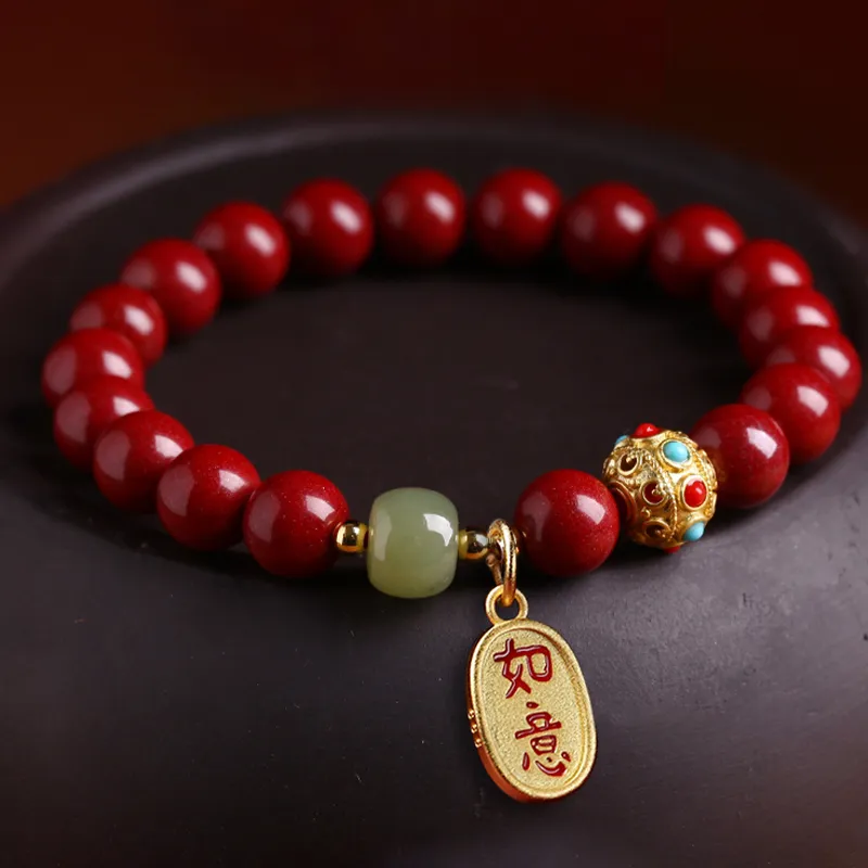 Yuanyanghuangjin Bracelets Unisex-5