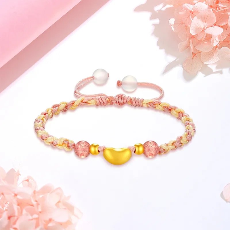 yuanyanghuangjin Gold Bracelet Women's-4