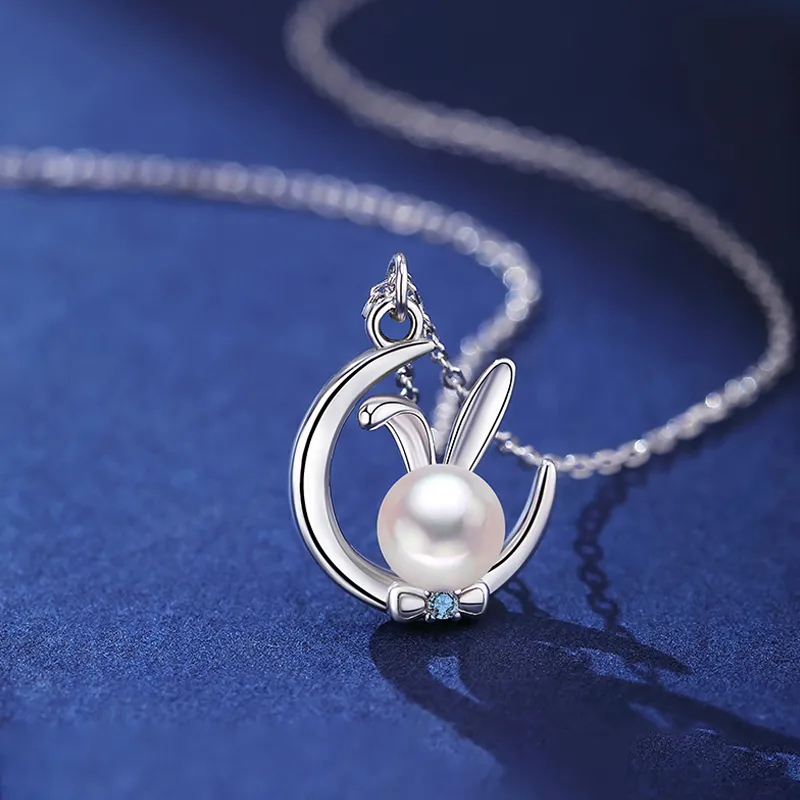 Yuanyanghuangjin Freshwater Pearl Necklaces Women's-3