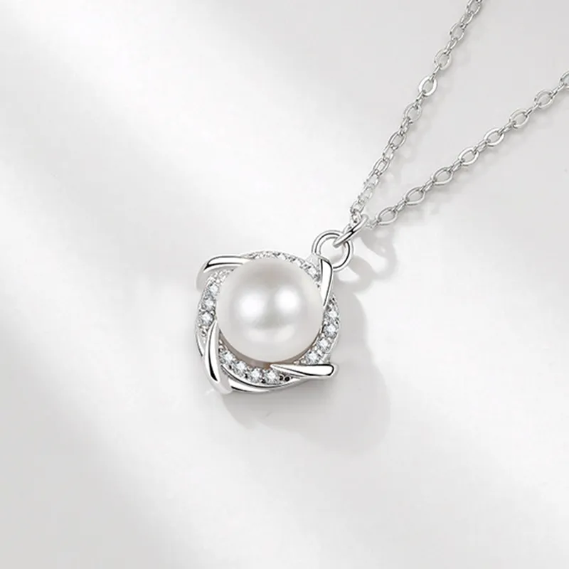 Yuanyanghuangjin Freshwater Pearl Necklaces Women's-2