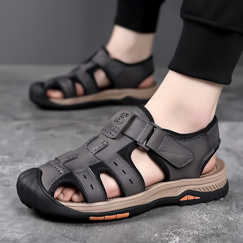Mulinsen Slip Resistant, Breathable, Anti Collision, Lightweight River Trekking Shoes Men's-7