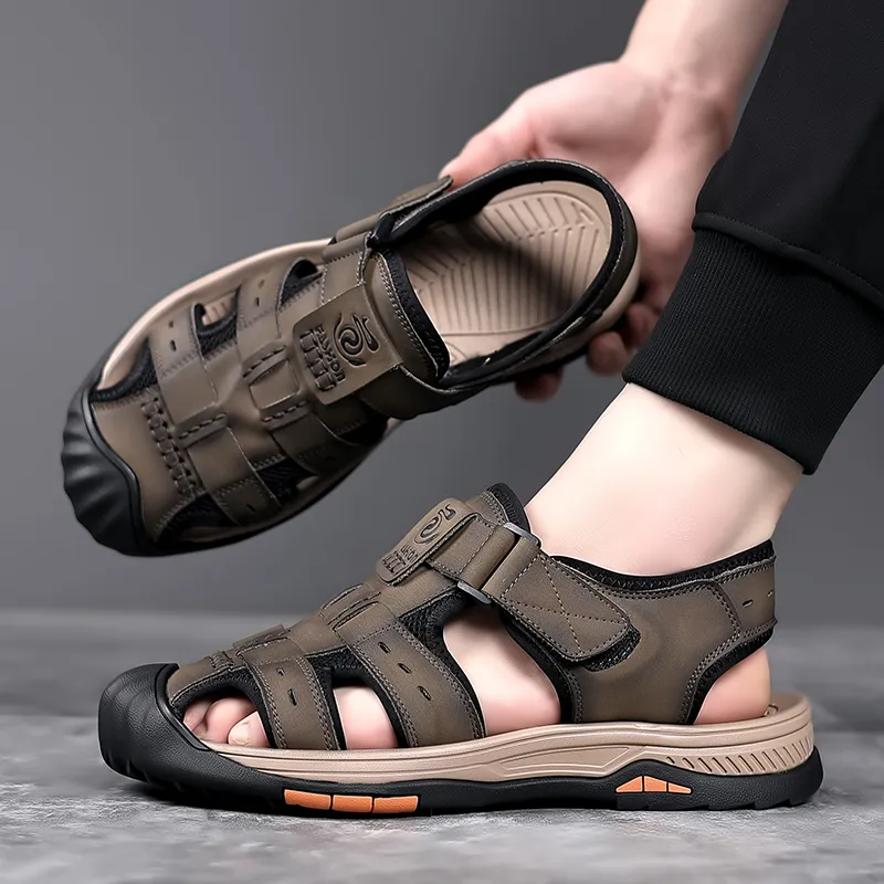 Mulinsen Slip Resistant, Breathable, Anti Collision, Lightweight River Trekking Shoes Men's-13