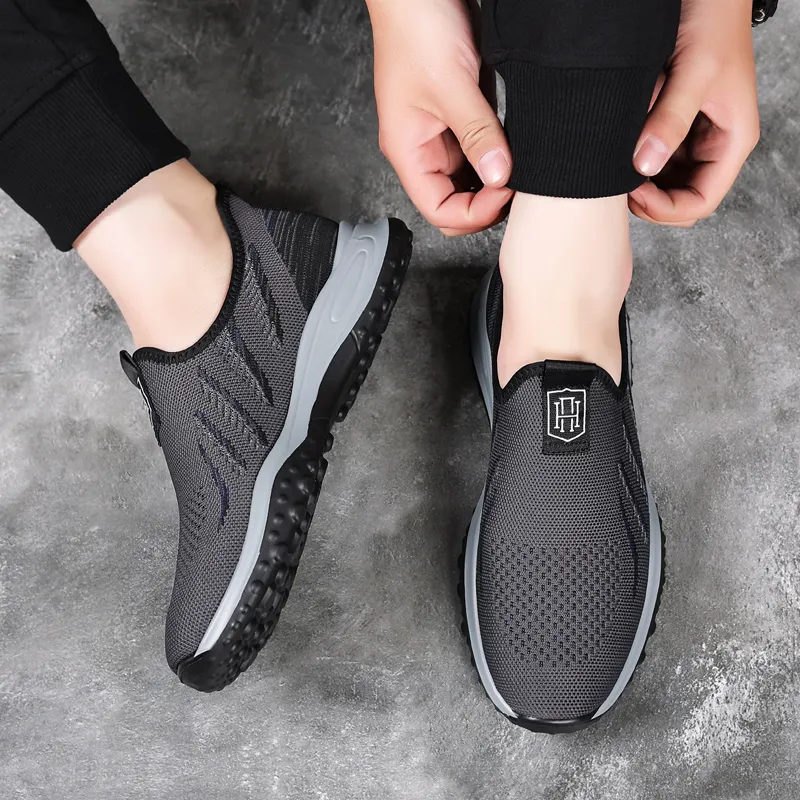 Mulinsen Non slip Lightweight Low Top Casual Shoes Men's-5