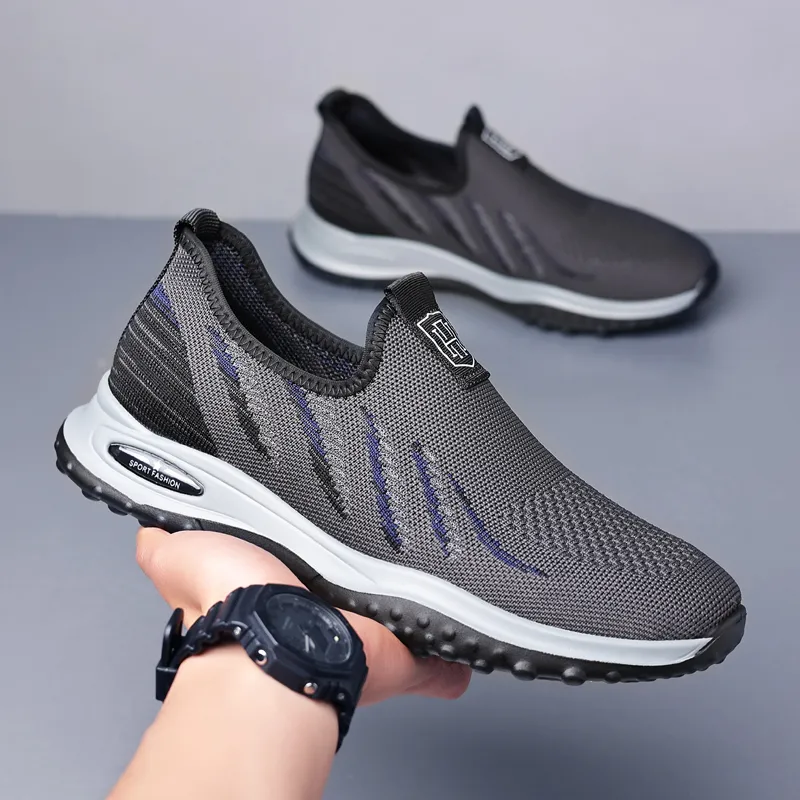 Mulinsen Non slip Lightweight Low Top Casual Shoes Men's-3