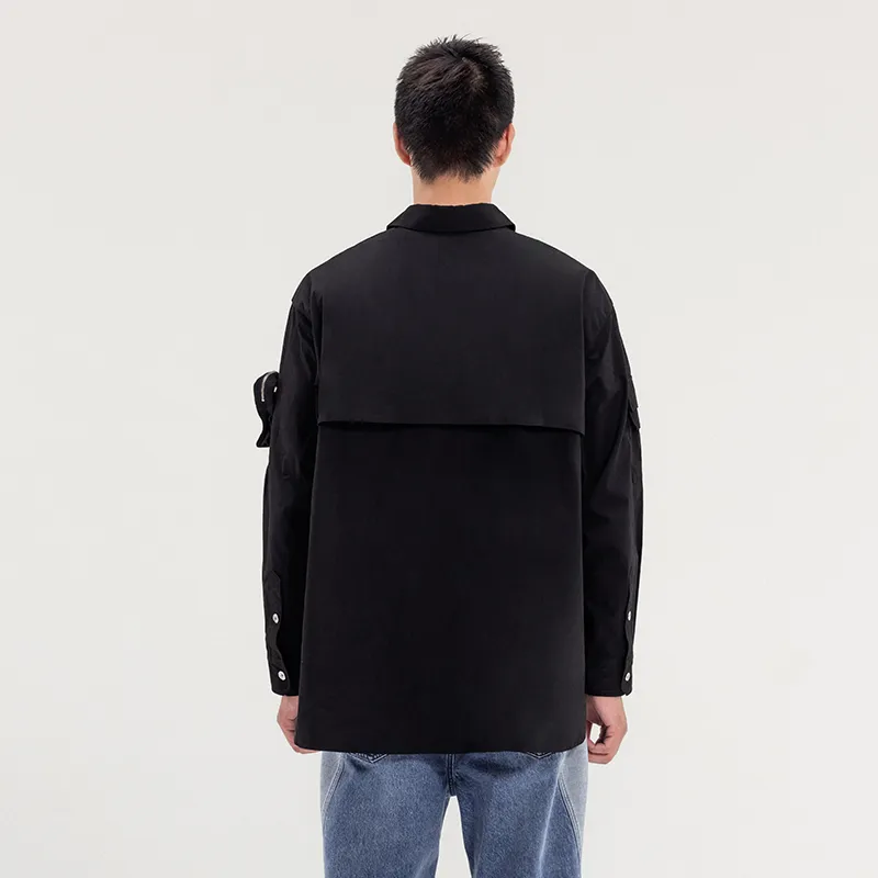 OVERCOOL Shirts Men Black-1
