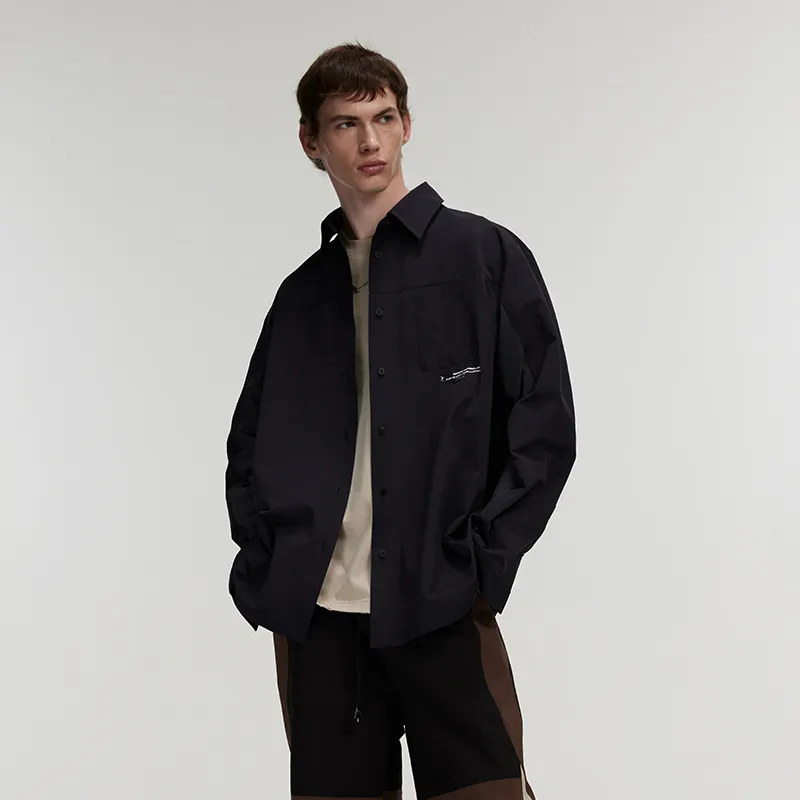 OVERCOOL Shirts Men Black-1