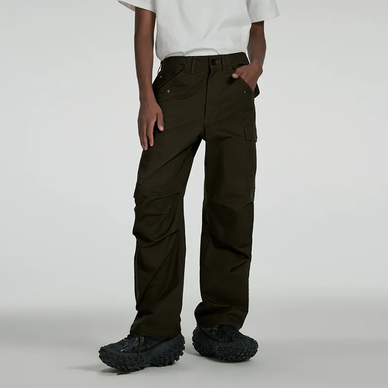 OVERCOOL Cargo Pants Men's Army Green-4