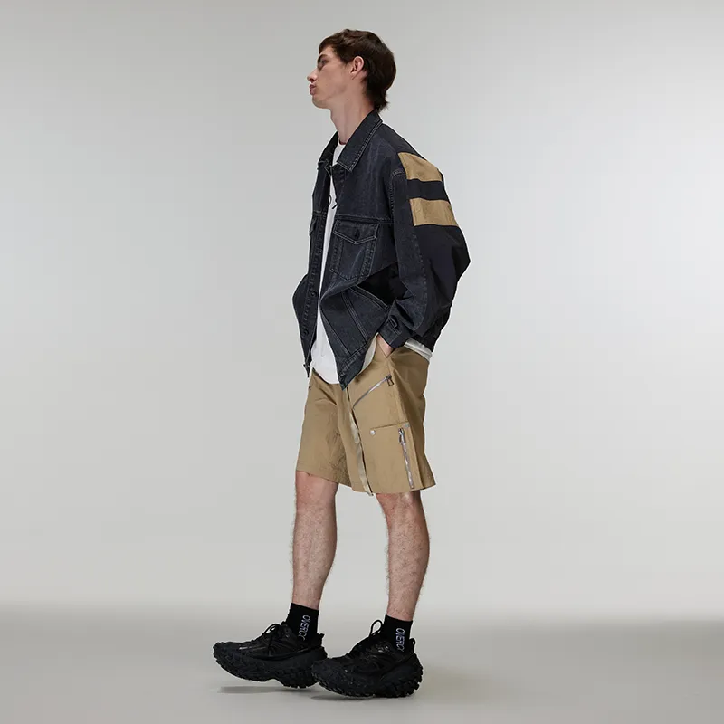 OVERCOOL Denim Jacket Men's Black-4