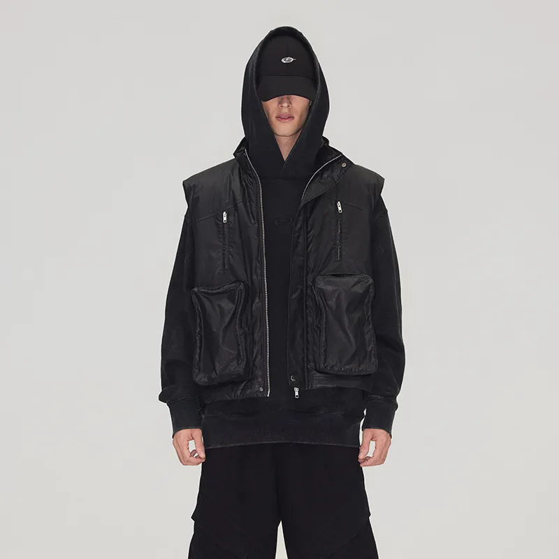 OVERCOOL Vests Men Ink Black-1