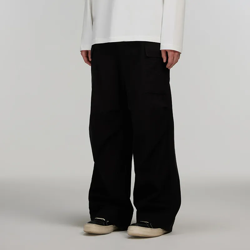 OVERCOOL Cargo Pants Men's Black-3