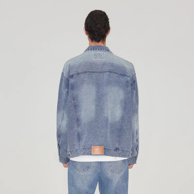 OVERCOOL Denim Jacket Men's Blue-1