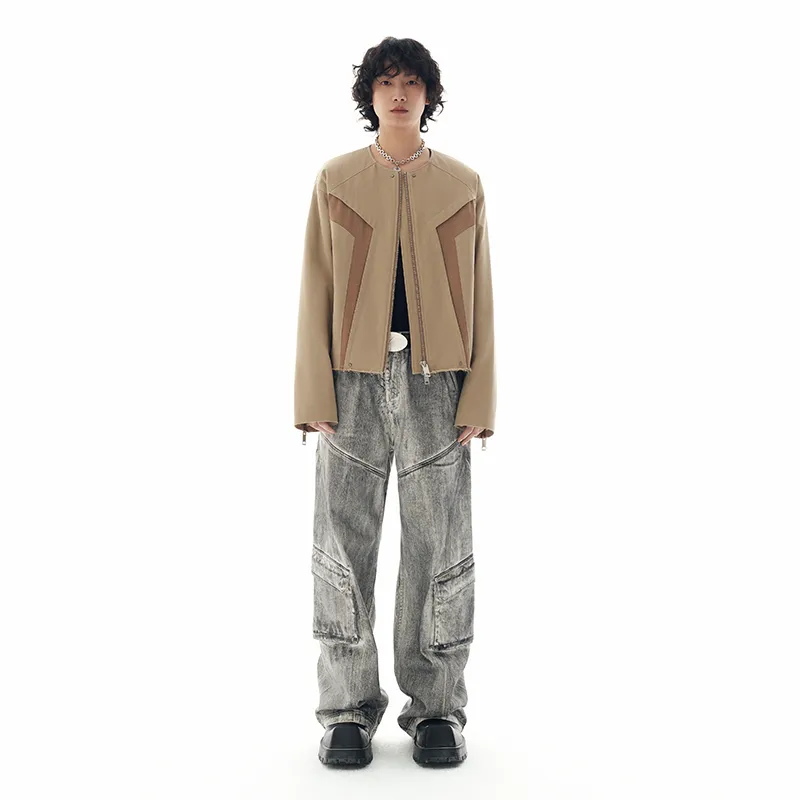 OVERCOOL Jackets Coats Unisex Light Khaki-2
