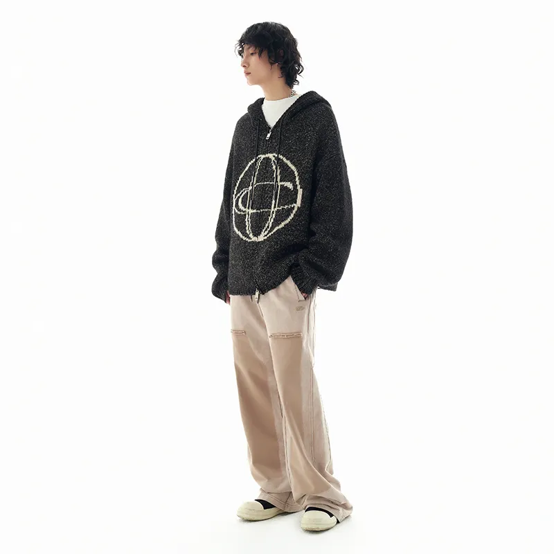 OVERCOOL Knitwear Unisex Black White-4