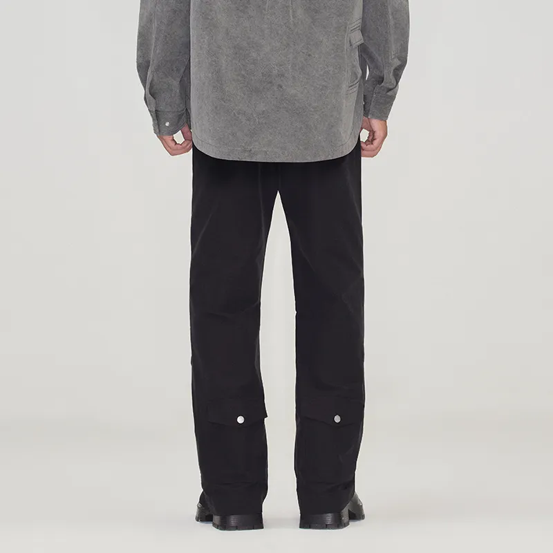OVERCOOL 24FW Casual Pants Men's Ink Black-3