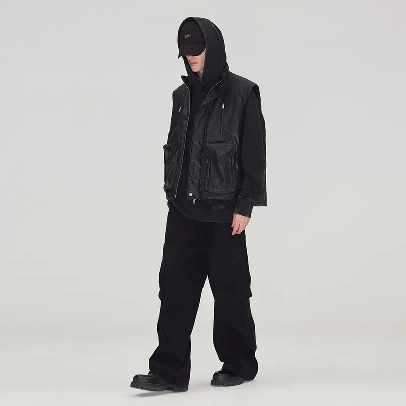 OVERCOOL Vests Men Ink Black-3
