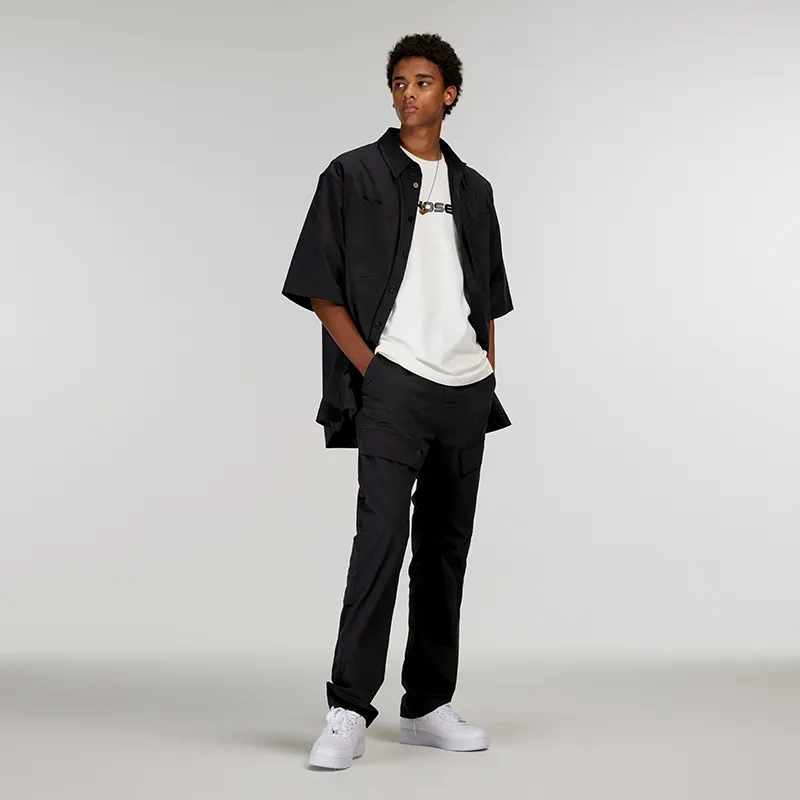 OVERCOOL Cargo Pants Men's Black-4