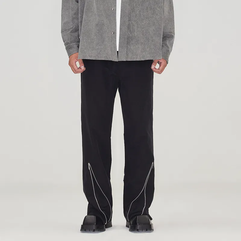 OVERCOOL 24FW Casual Pants Men's Ink Black-1
