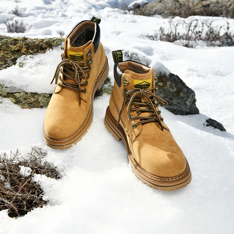 HLA Short Martin Boot 3.5cm Men's-9